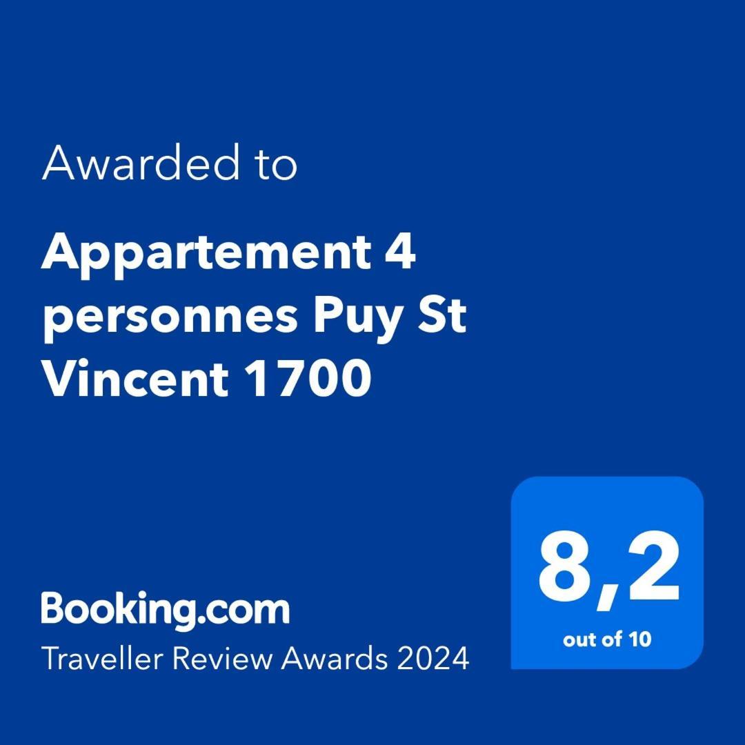 Appartement 4 Personnes Puy St Vincent 1700 Puy-Saint-Vincent Kültér fotó